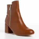 Дамски боти  кафяви  от еко кожа  Everlee