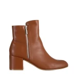 Дамски боти  кафяви  от еко кожа  Everlee