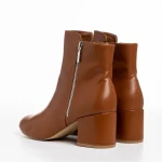 Дамски боти  кафяви  от еко кожа  Everlee