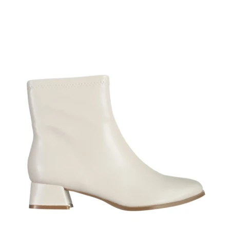 Дамски боти  бежови  от еко кожа  Ainsley