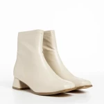 Дамски боти  бежови  от еко кожа  Ainsley