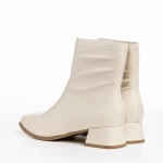 Дамски боти  бежови  от еко кожа  Ainsley