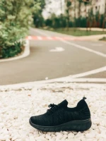 Мъжки спортни обувки черни от текстилен материал Andreo