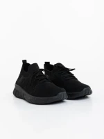 Мъжки спортни обувки черни от текстилен материал Andreo