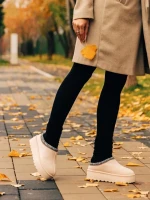 Дамски чехли светло бежови от текстилен материал Valtera