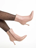 Дамски боти  розови  от еко кожа  Kailani