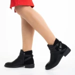 Дамски боти  черни  от еко кожа  Darinda