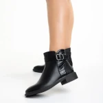 Дамски боти  черни  от еко кожа  Demiana