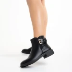 Дамски боти  черни  от еко кожа  Elliana