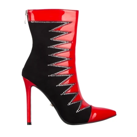 Дамски чизми Emona червени