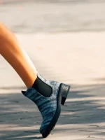 Дамски боти черни от еко кожа Desirae