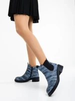 Дамски боти черни от еко кожа Desirae