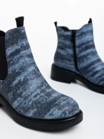 Дамски боти черни от еко кожа Desirae