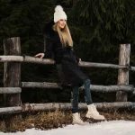 Дамски боти Kasina бежови