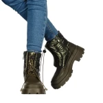 Дамски боти Kasina зелени