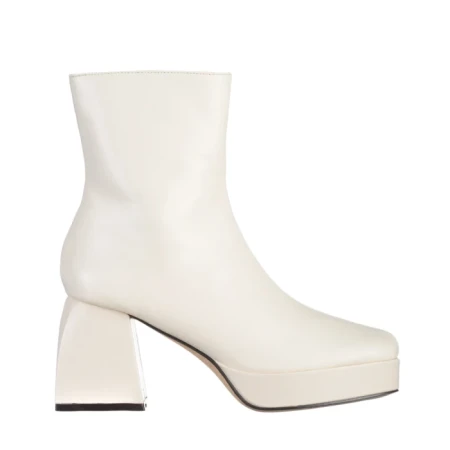 Дамски боти  бежови  от еко кожа  Emersyn