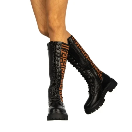 Дамски чизми Merty черни