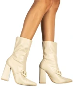 Дамски чизми Konny бежови