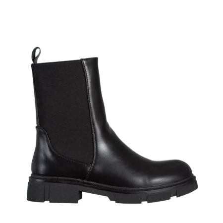 Дамски чизми  черни от еко кожа  Kiana