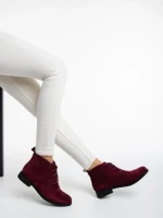 Дамски боти  грена  от текстилен материал  Marieke