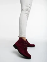 Дамски боти  грена  от текстилен материал  Marieke