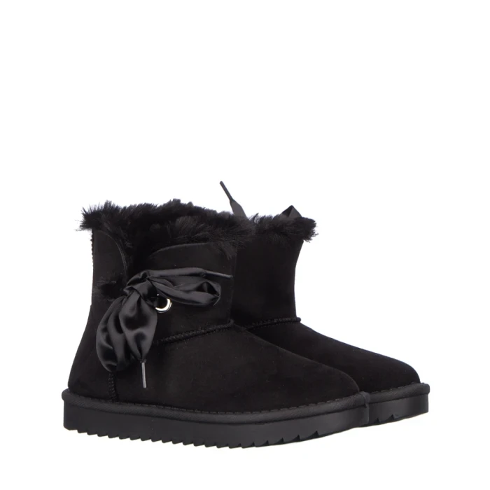 Детски чизми Osta черни