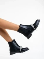 Дамски боти черни от еко кожа Sherisse