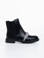 Дамски боти черни от еко кожа Sherisse