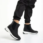 Дамски боти  черни  от еко кожа  Ivanka