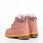 Детски боти  розови  от еко кожа  Cruz