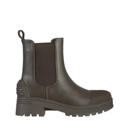 Дамски чизми зелени от еко  кожа  Varina