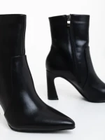 Дамски боти черни от екологична кожа Terazia