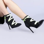 Дамски боти Lucia зелени