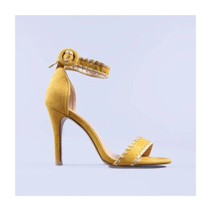 Дамски сандали Usaghi жълти