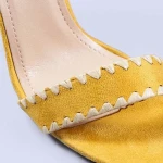 Дамски сандали Usaghi жълти