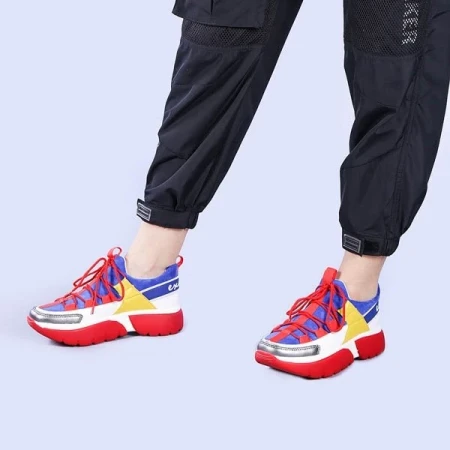 Дамски спортни обувки Lucy сини