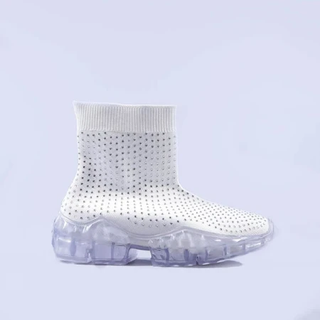 Дамски спортни обувки Carlia бели