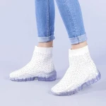 Дамски спортни обувки Carlia бели