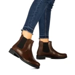 Дамски боти Amaya кафяви