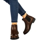 Дамски боти Amaya кафяви