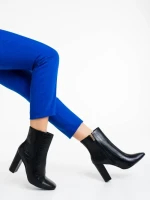 Дамски боти черни от екологична кожа Beter