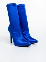 Дамски боти  сини  от текстилен материал  Lionesse