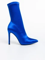 Дамски боти  сини  от текстилен материал  Lionesse