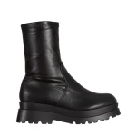 Дамски чизми  черни  от еко кожа  Ellery