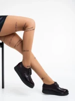 Всекидневни дамски обувки грена от естествена кожа Lawanda