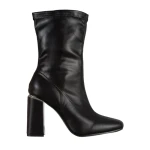 Дамски чизми черни  от еко кожа  Priyal