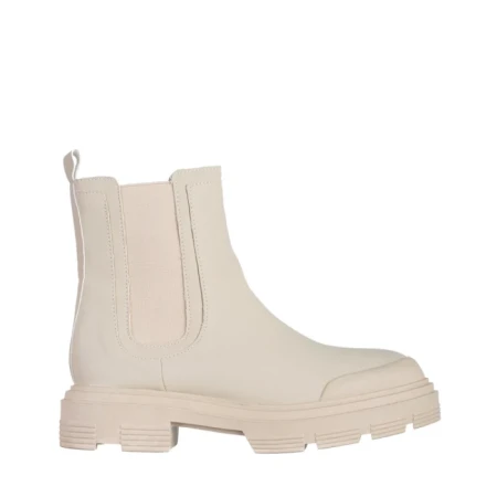 Дамски боти бежови  от еко кожа  Alodie