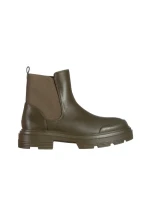 Дамски боти  зелени  от еко кожа  Amorina