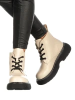 Дамски боти Oveda бежови