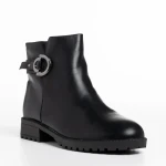 Дамски боти  черни  от еко кожа  Belmira
